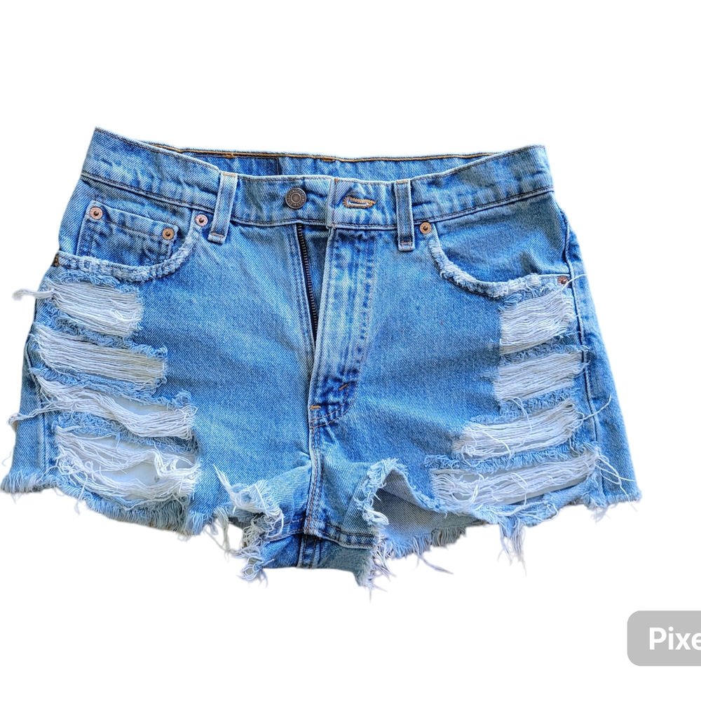 Levi's  SUN soaked shorts Distressed Women's